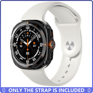 For Samsung Galaxy Watch 7 Ultra Strap 47mm Accessories correa Sport Silicone Bracelet For Samsung Galaxy Watch ultra band 47 mm