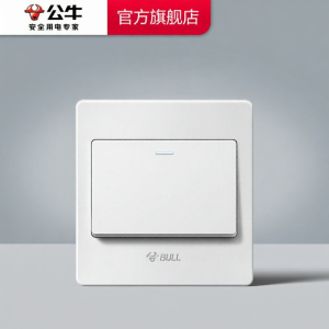 Bull | Single Control Socket Panel White