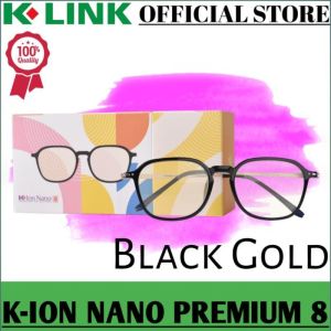 KACAMATA NEW K-ION NANO PREMIUM 8 BLACK RED