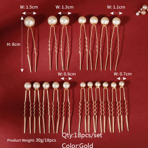 Miallo Bridal Wedding Hair Accessories Rhinestone Hair Pins Forks for Women Pearl Hairpins Bride Headpiece Party Jewelry Gift