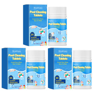 Pool Cleaning TabletsSwimming Pool Water Quality ClarificationOdor RemovalStainsMulti-Purpose Cleaning Effervescent Tablets