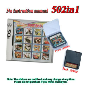 Bandai | 4300 in 1 Compilation DS NDS 3DS 3DS NDSL Game Cartridge Card Video Game Handheld Player (R4 card) 23in1/208in1/280in1/482/486