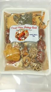 Set canh nấm dưỡng sinh 12 vị đặc biệt thơm ngon dinh dưỡng nguyên liệu nấu ăn tự nhiên 100gr hút chân không Amita Nature House