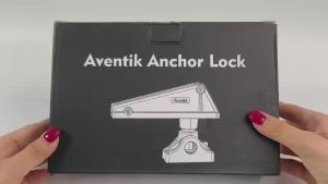Kayak Anchor Lock System with Side Deck Mount One-Hand Operation Anchor Line Cleat for Boat/Canoe