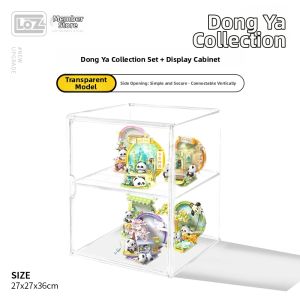 Kalos Blocks | Panda Street Scene Traditional Style Teahouse Building Blocks