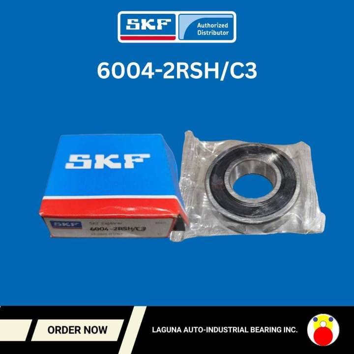 SKF 6004-2RSH/C3 Deep Groove Ball Bearing | Lazada PH