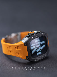 Racing Elements Modified Carbon Fiber Titanium Alloy Watch Case AppleWatch Ultra Richard Band Intelligent Device Accessories