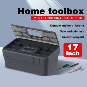 Xiaomi Jimi Tool Box 17 inch Waterproof Hand Carry Tool Case Bag Anti-collision Heavy Duty Tool Box Car Boot Organiser工具箱
