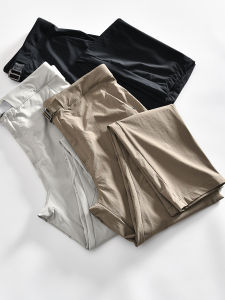 Quick Dry Outdoor Mens Casual Long Pants Windproof Water Resistant Summer Business Lightweight Fashionable Straight Leg Jeans