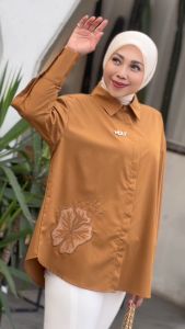 Baju kemeja atasan wanita Masela Shirt