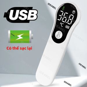 Nhiệt Kế Hồng Ngoại Trán Cơ Thể Phòng Nước Thực Phẩm Thiết Bị Đo Nhiệt Độ Không Tiếp Xúc Đa Chức Năng