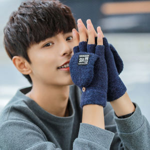 JIFANPAUL | Winter Warm Half-Finger Gloves for Students and Couples