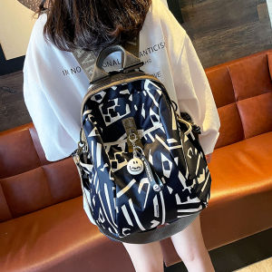 Summer Oxford Cloth Large Capacity Casual Travel Womens Backpack Fashionable Personalized Student Bag Leisure Travel Backpack