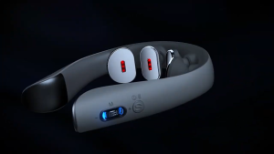 SKG K5-3 Pro Neck Massager with Heat Percussion Traction Kneading Pulse TENS EMS Pulse Massager