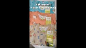 VELVET JUNIOR - SETELAN KUTUNG OBLONG - BAJU KUTUNG ANAK - SETELAN BAJU ANAK