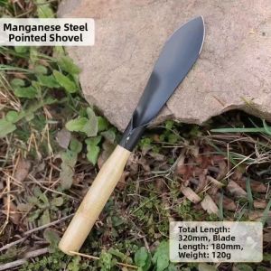 Manganese Steel Garden Shovel Lightweight Weeding Planting Tool for Outdoor Gardening Ergonomic Handle for Vegetable Garden Use