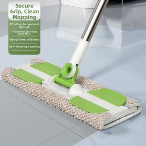 Automatic Cleaning Floor Cloth Flat Mop Wood Floors