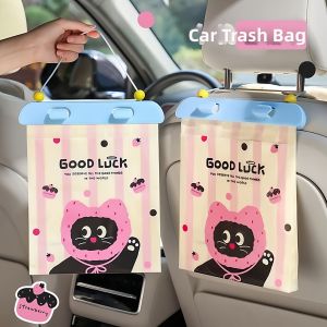 Hanging Car Trash Bag Portable