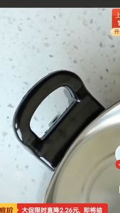 2pcs Pot Handles Replacement With Screws For Steamer Metal Pressure Pan Cookware for Steamer