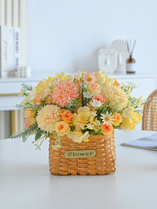 Artificial Flowers Home Decorations Plastic Flower Arrangements Table Centerpieces Tea Table Decor Silk Flower Bouquets