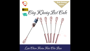 Bộ Khoáy Đánh Bọt Cafe Đa Năng Tiện Lợi Cho Quán và Gia Đình - Phụ Kiện Pha Chế Cà Phê