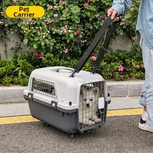 SHENJINGMAO | Airline Approved Pet Carrier Transport Cage