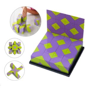 Forest Pattern Art Puzzle Blocks – Educational Toy for Kids | Fine Motor Skills & Logical Thinking Game