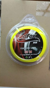 Paket Tali Senar Nylon 50 Meter & Dudukan Senar Mata Pisau Mesin Potong Rumput Redfox