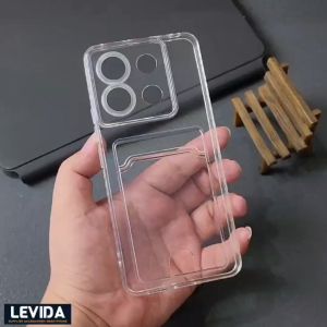 Redmi Note 13 Pro 5G Case Slot Kartu / Card Case Bening
