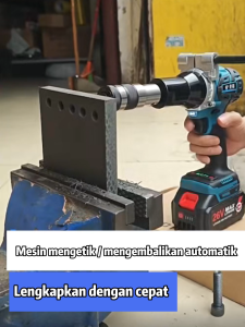 Lithium battery brushless tapping machine handheld electric tapping machine fully automatic CNC tap threading electric tool for reversing taps