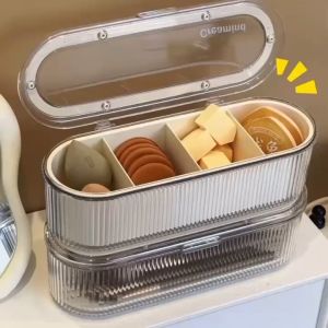 กล่องเก็บเครื่องสําอาง กล่องเก็บแปรงแต่งหน้า กล่องใส่ของ กันฝุ่น สไตล์มินิมอล ATTCH