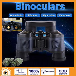 3000M High Definition Telescope Hd Binoculars Waterproof High Clarity 60X60 high power outdoor hunting optical binocular fixed Zoom Telescope for Adults High Power
