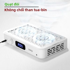 Máy Hút Bụi Móng Tay Không Chổi Than Với Quạt Kép Hút Mạnh Tốc Độ Điều Chỉnh Được Máy Hút Bụi Kiểu Tuabin Cho Làm Móng