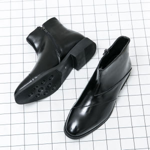 NUDANLAI | Chelsea Boots with Side Zipper