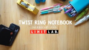 สมุดโน๊ตเปลี่ยนไส้ได้ B5 LIHIT Cube Fizz Soft Twist Ring Note  N-2608