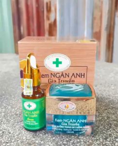 Kem Dưỡng Trắng Da Chống Nắng Ngân Anh Gia Truyền VIP 2 ( 25g )