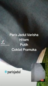 Varisha - Jilbab Segi Empat Paris Jadul Warna Anak Sekolahan