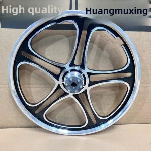 Thickened Tricycle Wheel Set Front and Back Wheels Modified Car Power Car Rickshaw Aluminum Alloy 16-Inch 20-Inch Car for the Old