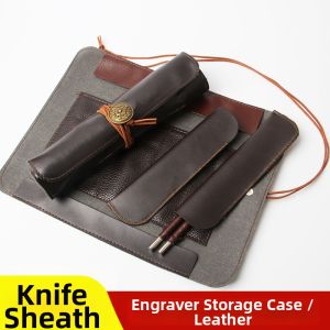MUHUALAN | Vintage Roll-Up Knife Case
