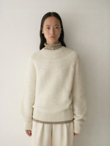 INSIS FEMME | Machine Washable Merino Wool Knit Top