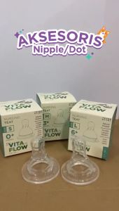 Vitaflow Dot Silikon Antikolik Size L: Solusi untuk Bayi