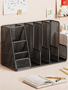 evesigar | Multi-layer Metal File Shelf Stand