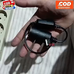 Y31 ADAPTOR 5V TO 12V ORI 100% ADAPTER Pengharum Mobil Konverter daya Port USB Mengonversi soket pemantik api PERALATAN ELEKTRONIK CAR POWERBANK PB SUMBER POWER  Mudah untuk menyalakan peralatan elektronik mobil Anda dengan daya ekstra (seperti bank daya)