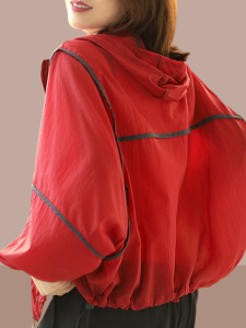Shalldoer | Ladys Short Jacket Long Coat Loose Breathable Fashionable Summer Thin Sunscreen Clothing