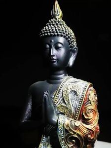 Thai Buddha Statue Resin Handicraft Ornaments Southeast Asian Creative Foyer Home Decoration Ornaments 🔥พร้อมส่ง🔥พระไทยเรซิ่นหัตถกรรมเครื่องประดับเอเชียตะวันออกเฉียงใต้สร้างสรรค์ของตกแต่งบ้าน