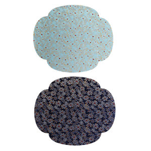 New Chinese Style Double-Sided Woven Anti-Stain Table Flag Tea Ceremony Zen Tea Table Waterproof Mat Tea Mat Cup Mat Heat Insulation