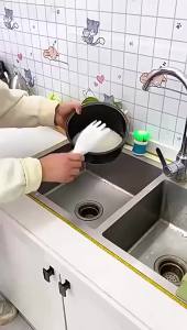 Muỗng Lọc Gạo Đa Năng Bằng Silicon Dụng Cụ Nhà Bếp Dùng Để Rửa Gạo Rau Củ Đậu Lăng