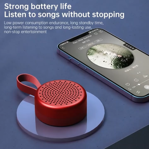 REMAX RB-M39 Mini Portable Waterproof Wireless Speaker Handle Design Waterproof Function Speaker