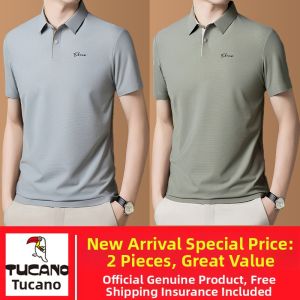 TUCANO | Icy Silk Short Sleeve Leisure Polo Shirt Men