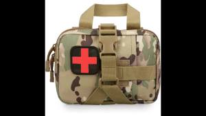 Tactical EMT First Aid Bag Rip Away Molle Pouch for Medical Kit & IFAK Tear-Away Design Travel Outdoor Hiking Emergency Survival